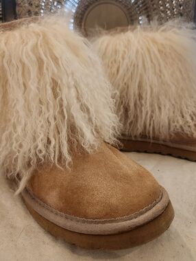 UGG Lida Mongolian Cuff Boot
